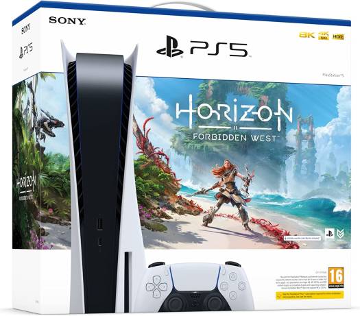 PlayStation | PS5 Standard + PS5 Horizon Forbidden West Std Edition - IBSouq