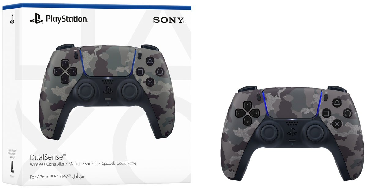 PS5 DualSense Wireless Controller Camouflage IBSouq