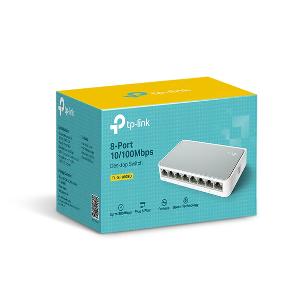 TP-Link 8-Port 10/100Mbps Desktop Switch - IBSouq
