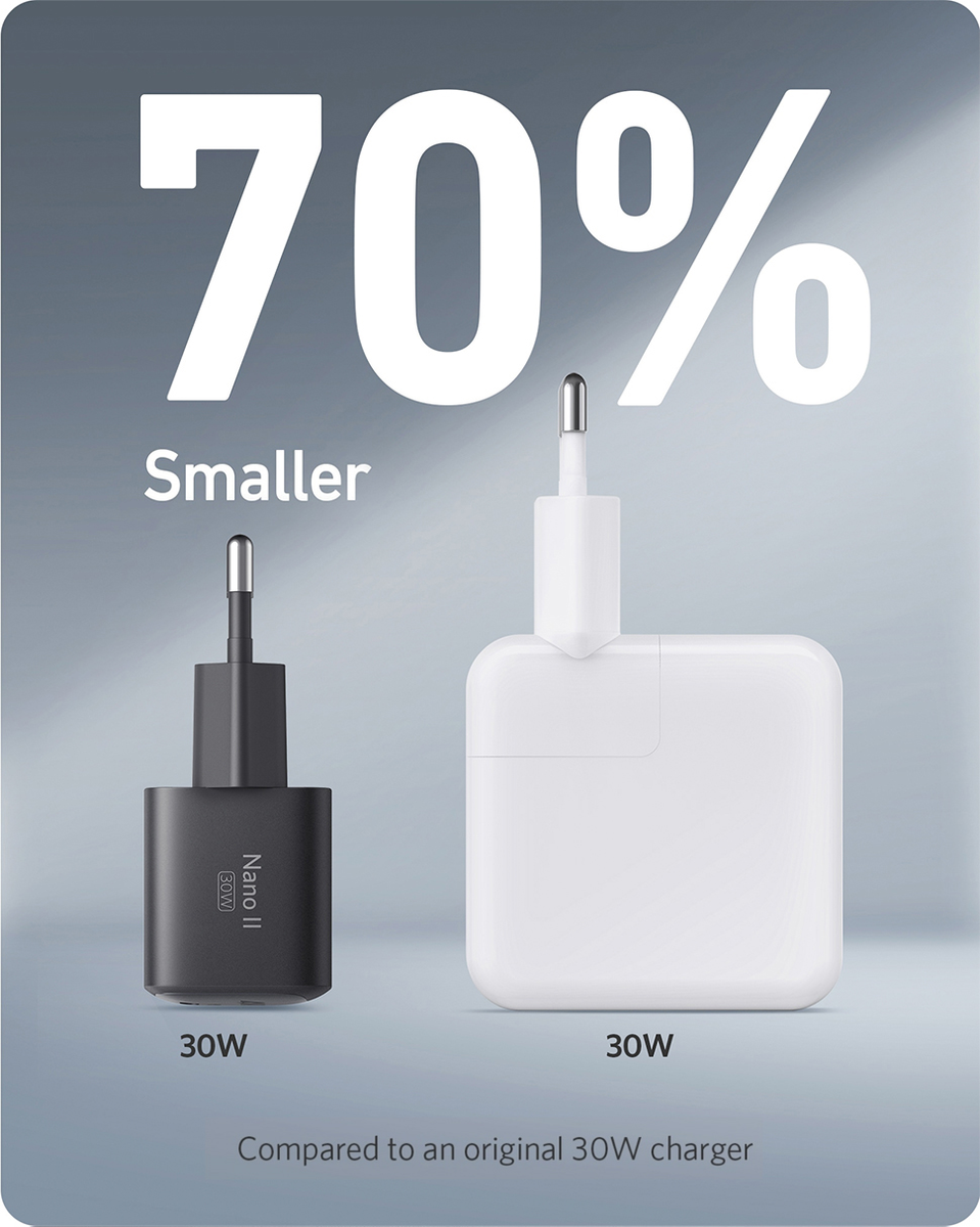 Anker 711 Charger (Nano Ii 30W) (A2146) - IBSouq