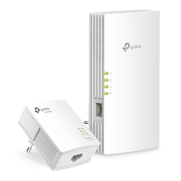 TP-LINK Powerline Wi-Fi Extender Via Existing Electrical Wiring AV1000 AX1500 Wi-Fi 6 (TL-WPA7817 KIT)