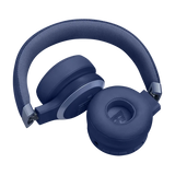 JBL Live 670NC Wireless On-Ear Headphones with True Adaptive Noise Cancelling Blue Color , JBL Signature Sound, Bluetooth 5.3, 65-Hour Battery & Speed Charge
