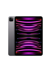 Apple iPad Pro 2022, Wi-Fi + Cellular, 12.9 inch, 256GB, Space Grey - IBSouq