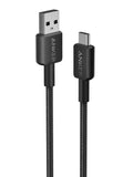 Anker 322 USB-A to USB-C Cable 1.8m Black (A81H6H11) - IBSouq