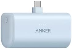 Anker Nano Powerbank 12W Built-In USB-C Connector Blue (A1645H31) - IBSouq