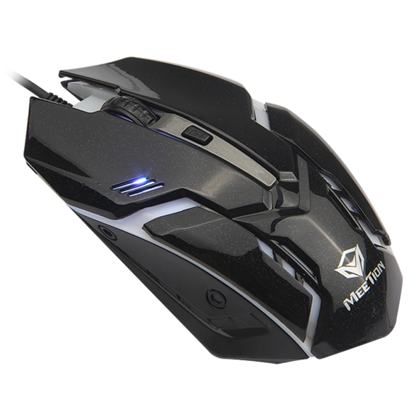 Meetion M371 Breathing Led Backlit Gaming Mouse - IBSouq