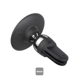 Baseus Magnetic Car Mount Phone Holder with Cable Clip Air Vent Version Cluster Black (SUGX-AOV)