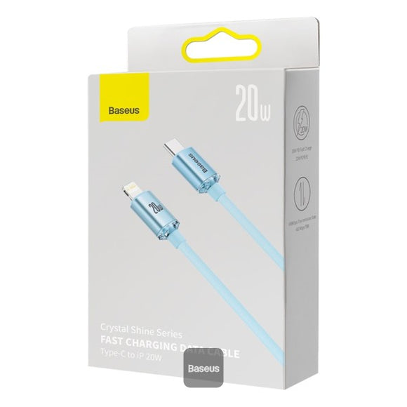Baseus Fast Charging Cable Type-c to Lightning 20W 120cm Blue