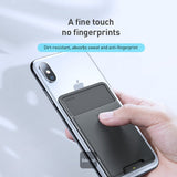 Baseus Black Stick Silicone Card Bag Case Light Gray