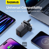 Baseus GaN5 Pro Fast Charger Dual Output USB-C 40W Cluster Black