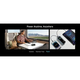 ANKER 2-Port 130W Power Bank with LCD Screen 12,000mAh Black A1335011