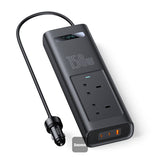 Baseus 150W Car Power Inverter with Smart Display 5 Port (BS-CI15-05)