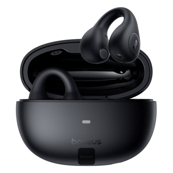 Baseus Bass 15 Clip Open Ear TWS Earbuds Cluster Black