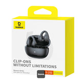 Baseus Bass 15 Clip Open Ear TWS Earbuds Cluster Black