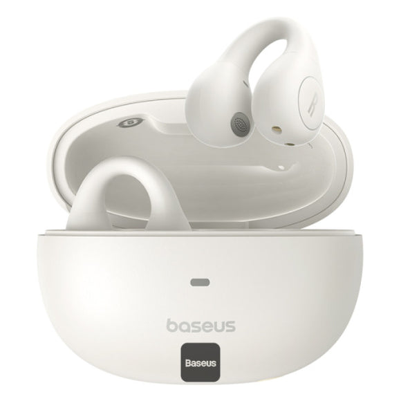 Baseus Bass 15 Clip Open TWS Earbuds Stellar White
