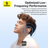 Baseus Bass 15 Clip Open TWS Earbuds Stellar White