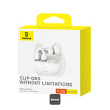 Baseus Bass 15 Clip Open TWS Earbuds Stellar White