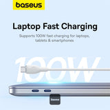 Baseus Charging Cable USB-C to Type C 100W 1.2M White