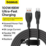 Baseus Charging Cable USB-A to Type C 100W 1.2M Black