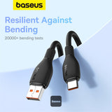 Baseus Charging Cable USB-A to Type C 100W 1.2M Black