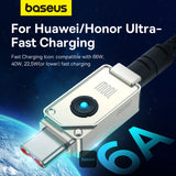 Baseus Fast Charging Cable USB To USB-C Unbreakable 100W 1M White