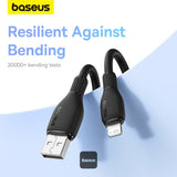 Baseus Fast Charging Cable USB To Lightning 1.2M Black