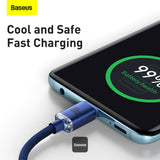 Baseus Crystal Shine Series 100W Fast Charging Cable Type-C to Type-C - 480Mbps Data Cable - 1.2M