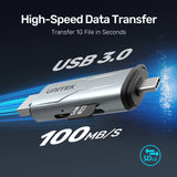 UNITEK USB-C AND USB-A CARD READER (R1010A)