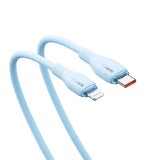 Baseus Fast Charging cable Pudding Series Type-c to lightning 20w 1.2m Blue