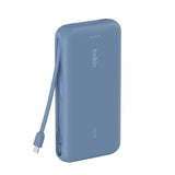 Belkin BoostCharge Power Bank 20K with Integrated USB-C Cable Blue