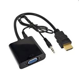 HDMI TO VGA ADAPTER WITH AUDIO - IBSouq
