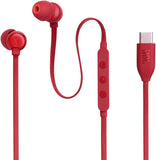 JBL TUNE310C USB-C WIRED HI-RES-IN-EAR HEADPHONES BLACK , BLUE, RED, WHITE