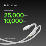 Belkin Boost Charge USB-C TO USB-C Cable 3.3FT 1M WHITE