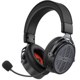 BTH013 Gaming Headset Wireless 2.4G Bluetooth 5.3, 50mm Stereo Sound, 1200mAh 40H Battery, 15ms Low Latency, Detachable Microphone, PS5 PS4 PC Switch