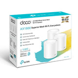 TP-Link Deco X20 AX1800 Whole Home Mesh Wi-Fi 6 System – Dual-Band, 1800 Mbps, MU-MIMO & OFDMA, WPA3 Security
