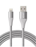 ANKER PowerLine+ II USB-A with Lightning Connector 3ft 0.9mm Silver - IBSouq