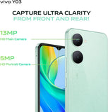 VIVO MOBILE PHONE Y03 4GB RAM 128GB ROM GEM GREEN (V2332)