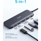 Anker Hub 5 in 1 USB-C Connector A8355H1