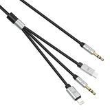 EARLDOM HIFI 3 IN 1 AUX CABLE 1.2M (ET-AUX09)