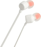 JBL TUNE110 Wired Universal In-Ear Headphone, Black / WHITE