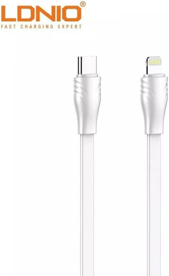 LDNIO USB-C TO Lightning PD 30W Charge & Sync Cable 1M LC131I - IBSouq