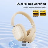Baseus Bowie H1i Noise Cancellation Wireless Headphones Stellar White