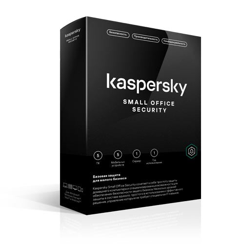 Kaspersky Small Office Security 5 Devices 5 Mobile 1 Server 1 Year License