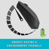 Rapoo Multi-mode Wireless Mouse Dark Grey (M100Silent)