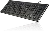 Hama Wired Keyboard And Mouse Set - IBSouq