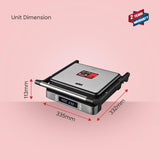 SANFORD DIGITAL GRILL TOASTER (SF9928GT)