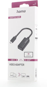 Hama USB-C Adapter To HDMI 4K - IBSouq