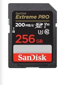SanDisk Extreme PRO SDXC UHS-1 Card With Adapter 256GB 200MB/S - IBSouq