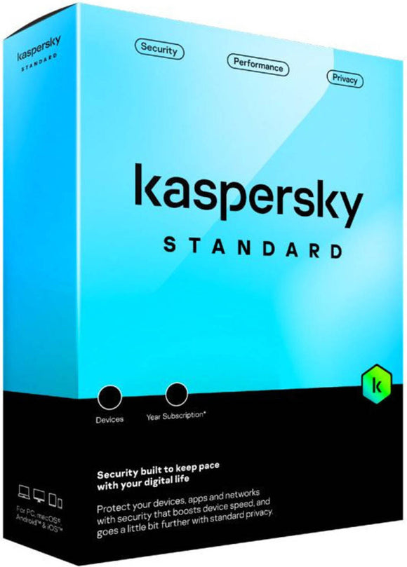 Kaspersky Standard 5 device 1 year Subscription