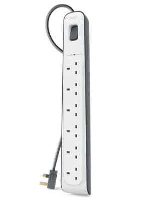 Belkin Surge Master Surge Protector 2M 6 Ports - IBSouq